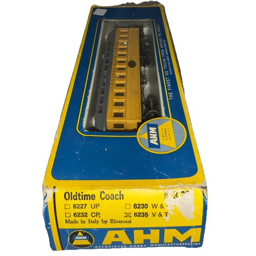 Scala HO AHM Pocher V&T Virginia Truckee Old Time Coach n. 38 - Foto 3 di 6