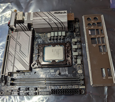 ASRock Z790M-ITX WiFi Motherboard with Intel i5-14600K CPU-for computer build