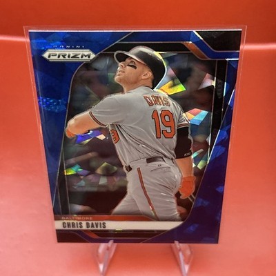 2025 Panini Prizm Chris Davis #273 Blue Ice Prizm Baltimore Orioles 