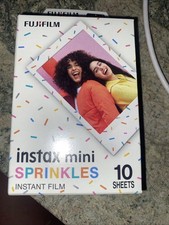 Fujifilm Instax Mini Sprinkles Film 10 Pack, Exp 04-2027, New Sealed