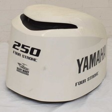 Yamaha 250 HP Four Stroke Outboard Cowling White - Used