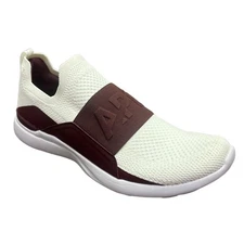 NWT APL TechLoom Bliss Burgundy Ivory White Athletic Running Sneakers Mens 9.5 M
