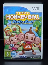 Super Monkey Ball: Step & Roll (Nintendo Wii, 2010) Complete and Tested