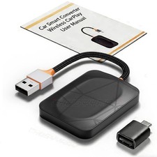 Wireless CarPlay Adapter USB Dongle For BMW X5 Sport Utility 3.0L 4.4L 2017-2024