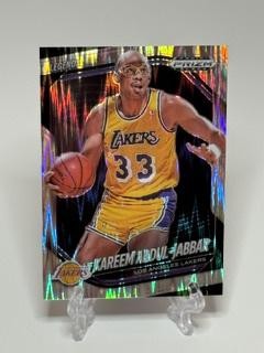 2024-25 Panini Prizm Black #270 Kareem Abdul-Jabbar Skewed Prizms #/249