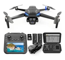 4K Drone With Camera Quadcopter GPS WIFI 2X25 Mins Flight Time Brushless Motor