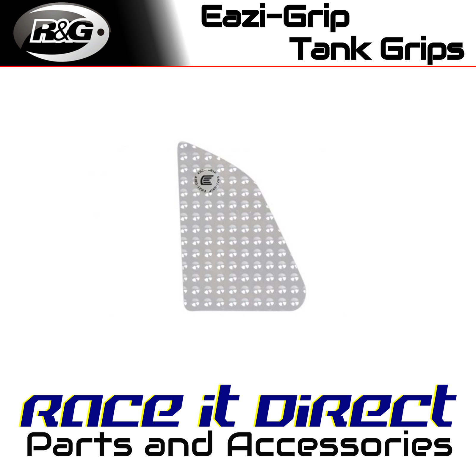 Eazi-Grip Tank Grips for Ducati DesertX Rally 2024-2025 EVO Clear Eazi-Grip