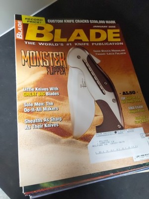 Blade Magazine 13x 2008 Jan-Dec + Anniversary Edition 