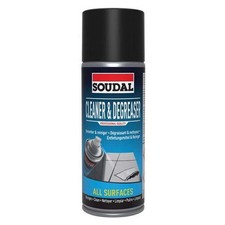 Soudal Powerful Cleaner & Degreaser Aerosol Grease Stain Remover - 400ml