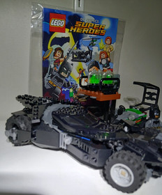 LEGO DC Comics Super Heroes: Kryptonite Interception 76045 w comic-online instru