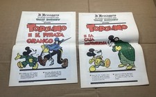 2 Topolino fumetti italiani Walt Disney Topolino Il Messaggero Giornale