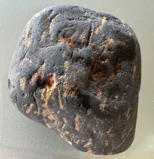 Meteorite Magnetic metal space rock 5 OZ 3" x2" x 1" inches  Sedona Arizona