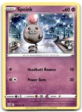 2021 Sword & Shield - Battle Styles Spoink 1 Basic/Common #55