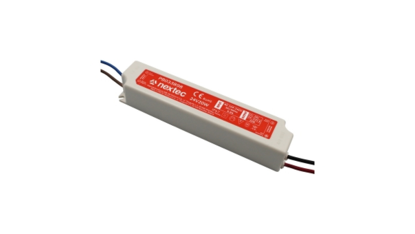 Светодиодный СВЕТИЛЬНИК Zasilacz wodoodporny economy / IP67 / 24V / 0,83A / 20 Вт