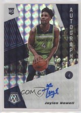 2019-20 Panini Mosaic Rookie Silver Prizm Jaylen Nowell #RA-JNW Auto 0p6y