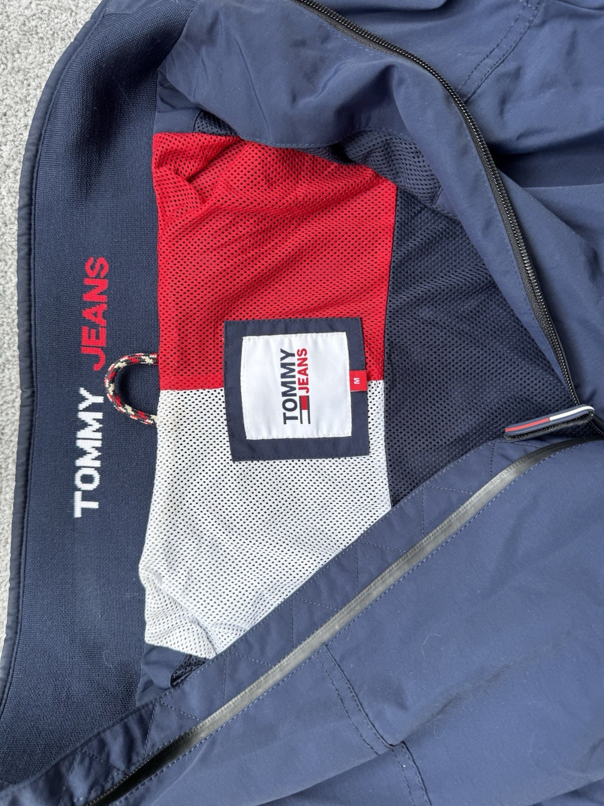 Tommy Jeans Men's Essential Bomber Jacket Navy Blue image 2