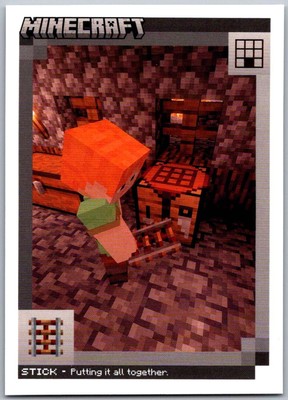 2024 Panini Minecraft - #125 Stick