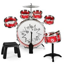 Toddler Play Drum Set red or blue SKY5040/41