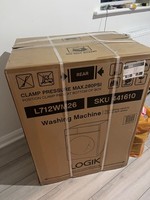 LOGIK L712WM26 7 kg 1200 Spin Washing Machine - White - Warranty 