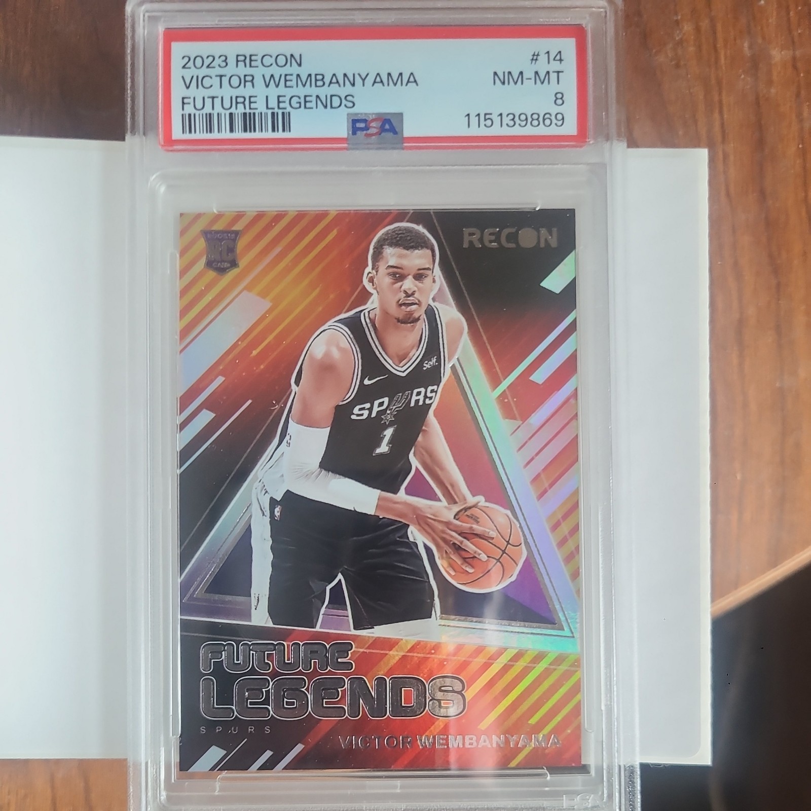 2023-24 Panini Recon - Future Legends Victor Wembanyama #14 (RC)