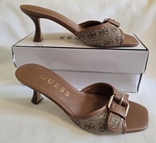 Guess Dista Slip On Dress Heeled Sandals Size 8 M