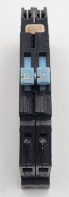Zinsco RC38-15 15A 2-Pole GTE Sylvania 120/240V AC Circuit Breaker Type RC USED