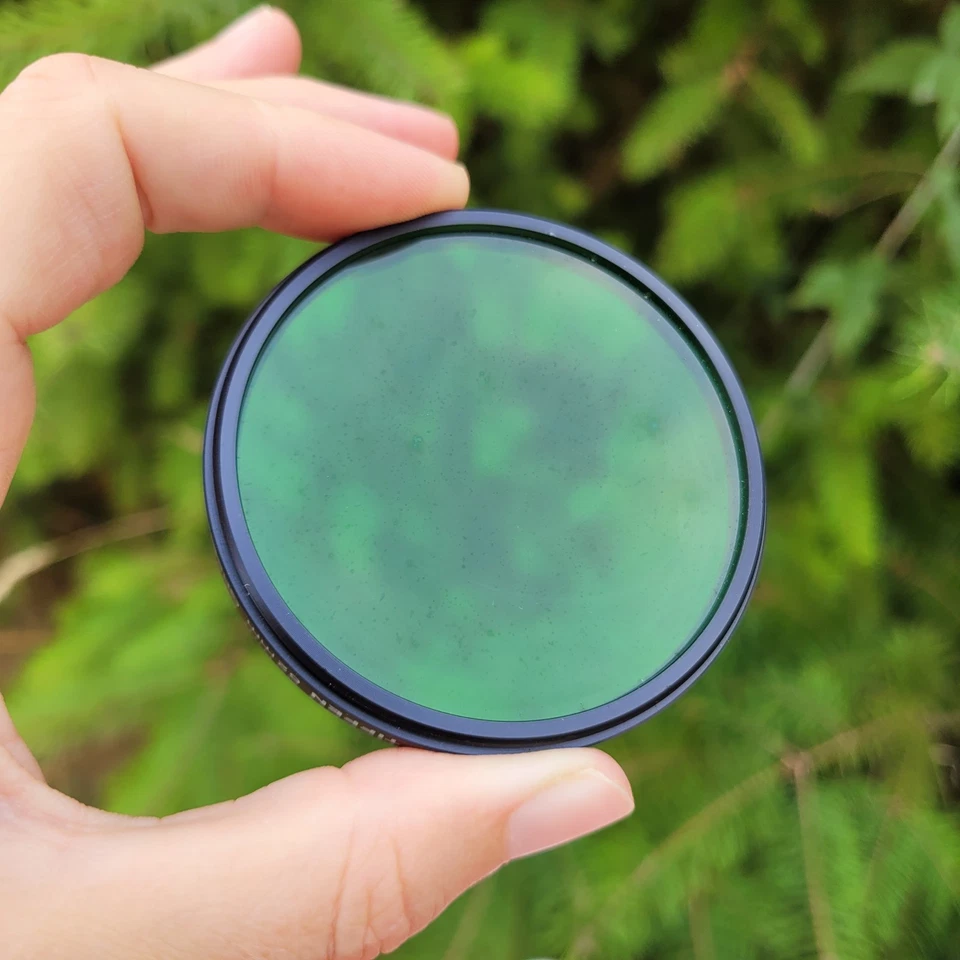 Filtro de lente Tiffen 62 mm 11 verde 1 con estuche para fotografía en blanco y negro Foto 2 de 3