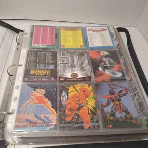 マーベル　バインダー Marvel Trading Card Binder | eBay