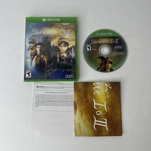 Shenmue I & II - Microsoft Xbox One With Poster
