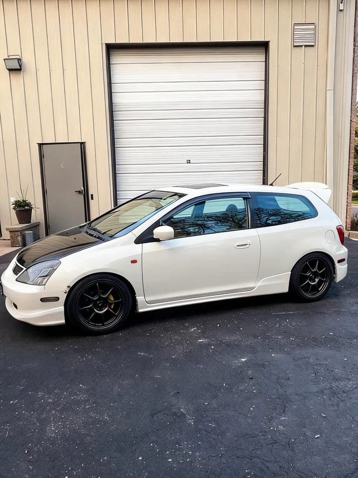 Спойлер крыло на крышу хэтчбека (USDM) FRP для Honda 02-05 Civic стиль EP3 MUG - Изображение 3 из 4