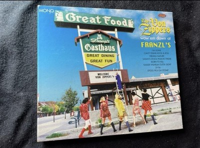 CD THE VON ZIPPERS WOW EM DOWN AT FRANZYL S RARE GARAGE PUNK AU-GO-GO