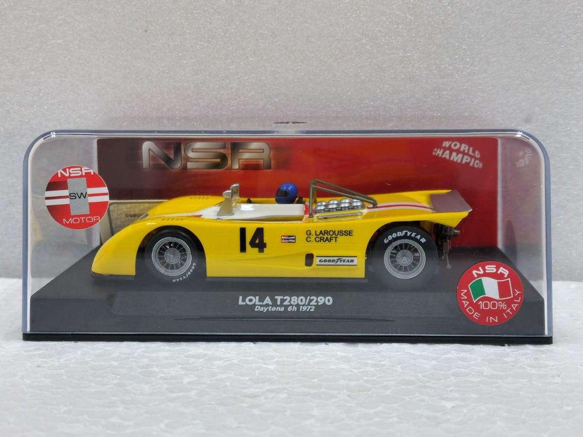 NSR 0532SW Lola T280 6h Daytona 1972, #14 Shark 21.5K 1:32 Slot
