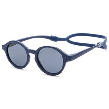 GLARDEFE Polarized Baby Sunglasses with Medium, B4 Matte Dark Blue / Grey