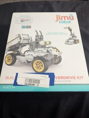 JIMU Robot BuilderBots JRA0203 Overdrive Kit Interactive Robotic Building System