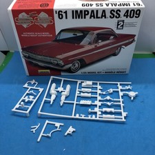 Fob Lbg 61 Chevy Ss Impala 409 Engine W 4 Barrel Carburetor 125 Lbr Model Parts
