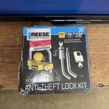 New Reese 7014733 Anti Theft Trailer Towing Kit - 4 pc Lock set with Three Keys