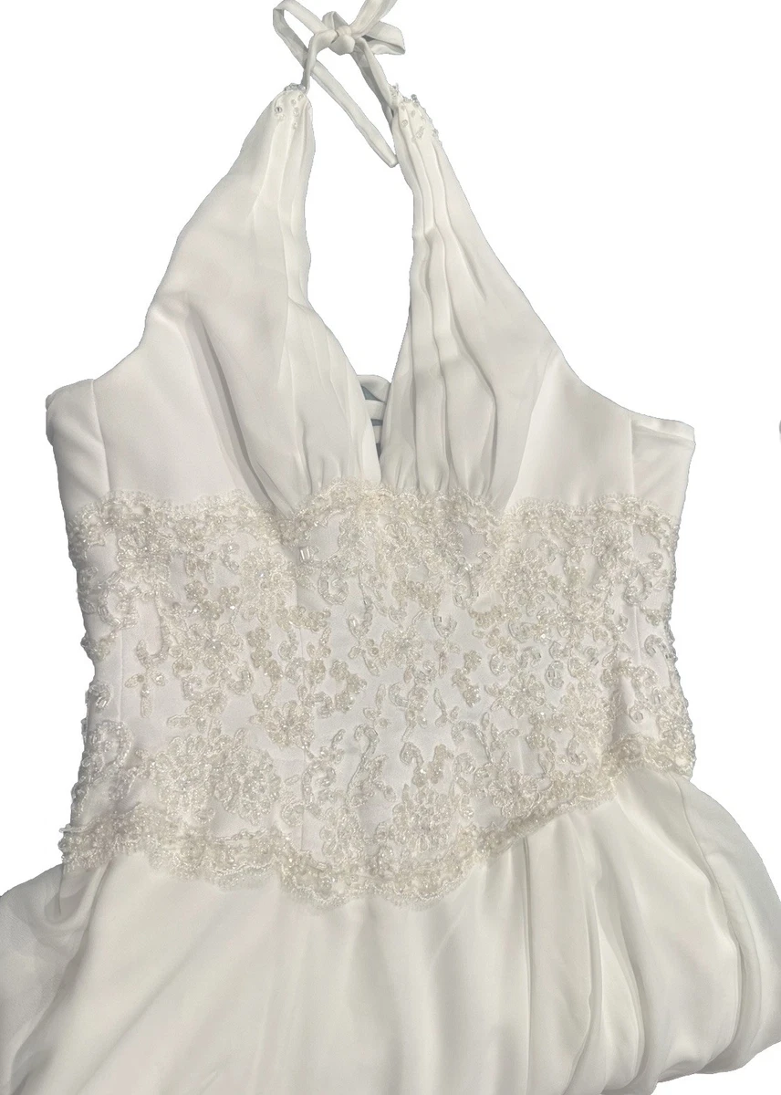 chinese dress ladies ZIA / Halter Wedding Dress with Off Shoulder Cape