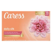 Caress Bar Daily Silk Soap Bar 16 ct