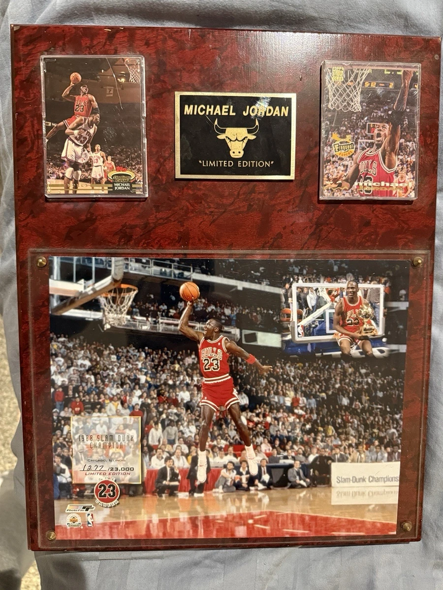 Michael Jordan Basketball Chicago Bulls Vintage Sports Plaques for