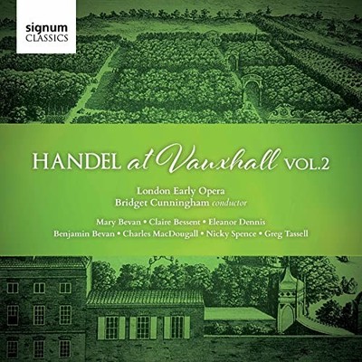 London Early Opera - Handel At Vauxhall - London Early Opera CD N7VG The Cheap