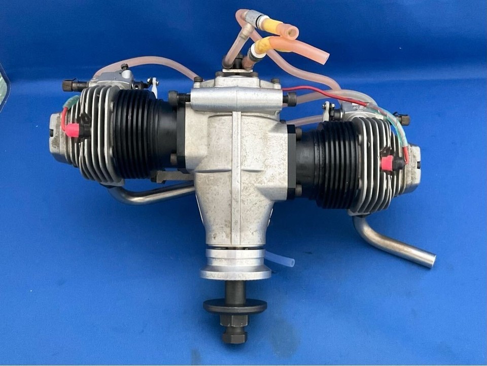 O.S. FT-300 Super Gemini-300 4-Stroke Twin Cylinder RC Airplane Engine ...