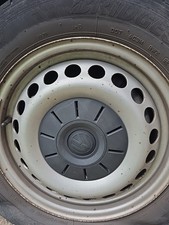 Set Of 4 steel Wheels Off A Vw Transporter T6.1 . T32 Will Need New Tyres