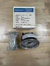Ashcroft 20W1001TH02B Pressure Gauge 0  100 PSI 2in Panel Mount