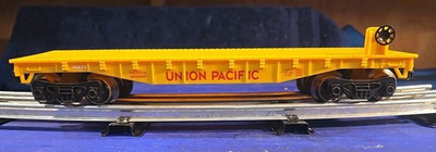 #ad #ad O Gauge 37#x27; Menards No. 279 0872 UNION PACIFIC 36273 Flat Car $19.99