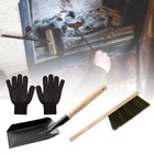 Fireplace Tools Set Indoor Fireside Accessories Gloves Hearth Tidy Fireplace