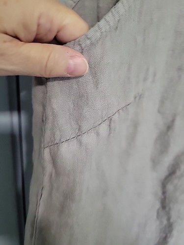 Francesca Bettini Italy Kleid 100% Leinen Grau Ärmellos Größe L Lange Länge - Bild 3 von 9
