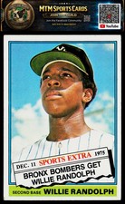 1976 Topps #592T Willie Randolph Traded