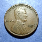 1926-S Lincoln Cent  VF details