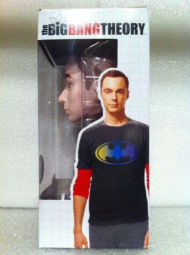 FUNKO BIG BANG THEORY SHELDON BATMAN T WACKY WOBBLER BOBBLE HEAD HMV EXCELENTE BND NUEVO - Imagen 10 de 12