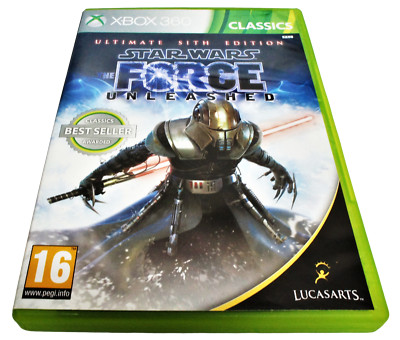 Jeu Xbox 360 Star Wars : Le Pouvoir De La Force Ultimate Sith Edition - PAL Français - Très Bon état